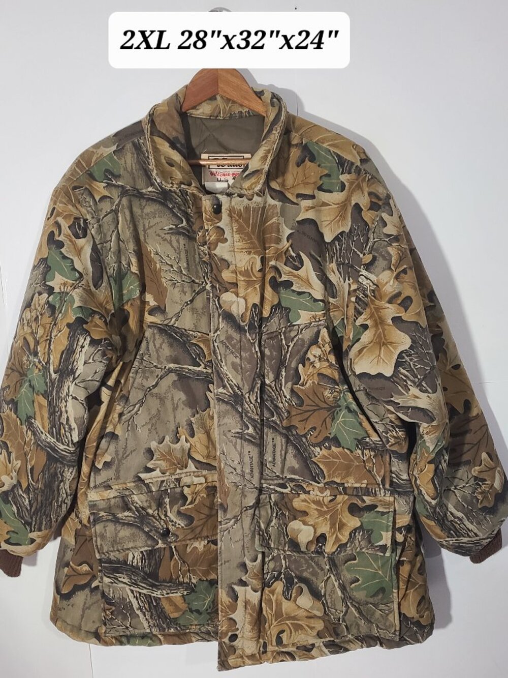 Vintage 90s Walls Blizzard-Pruf Realtree Insulated Hunting/Field 2XL Jacket